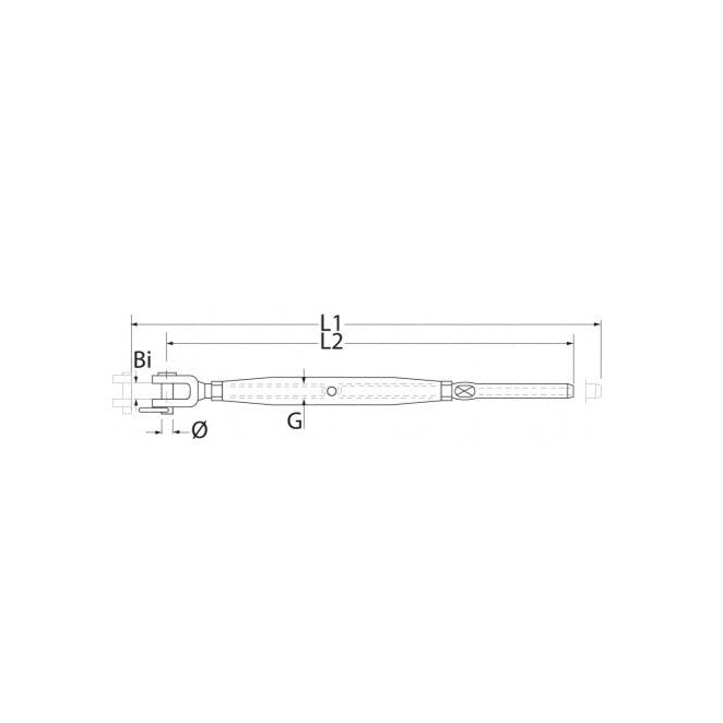 Wantenspanner Terminal-Gabel